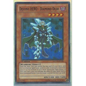 LCGX-EN124 Destiny HERO – Diamond Dude – Super Rare